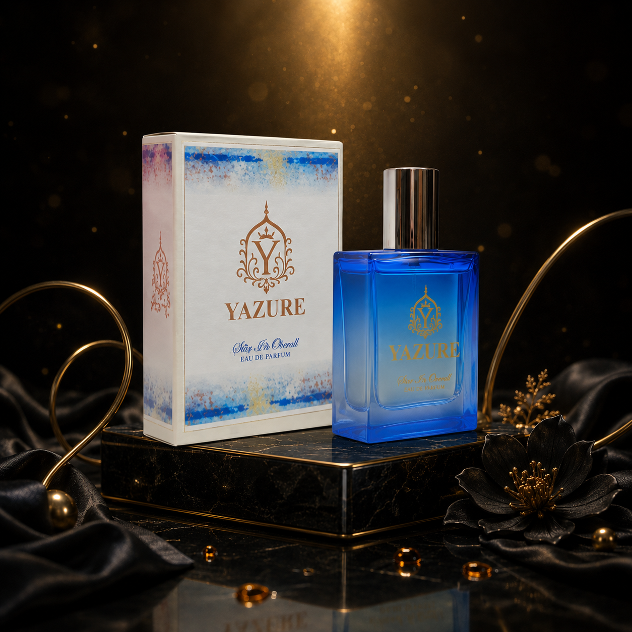 Yazure Essence of Elegance Eau de Parfum – Luxury Unisex Fragrance, 50ml