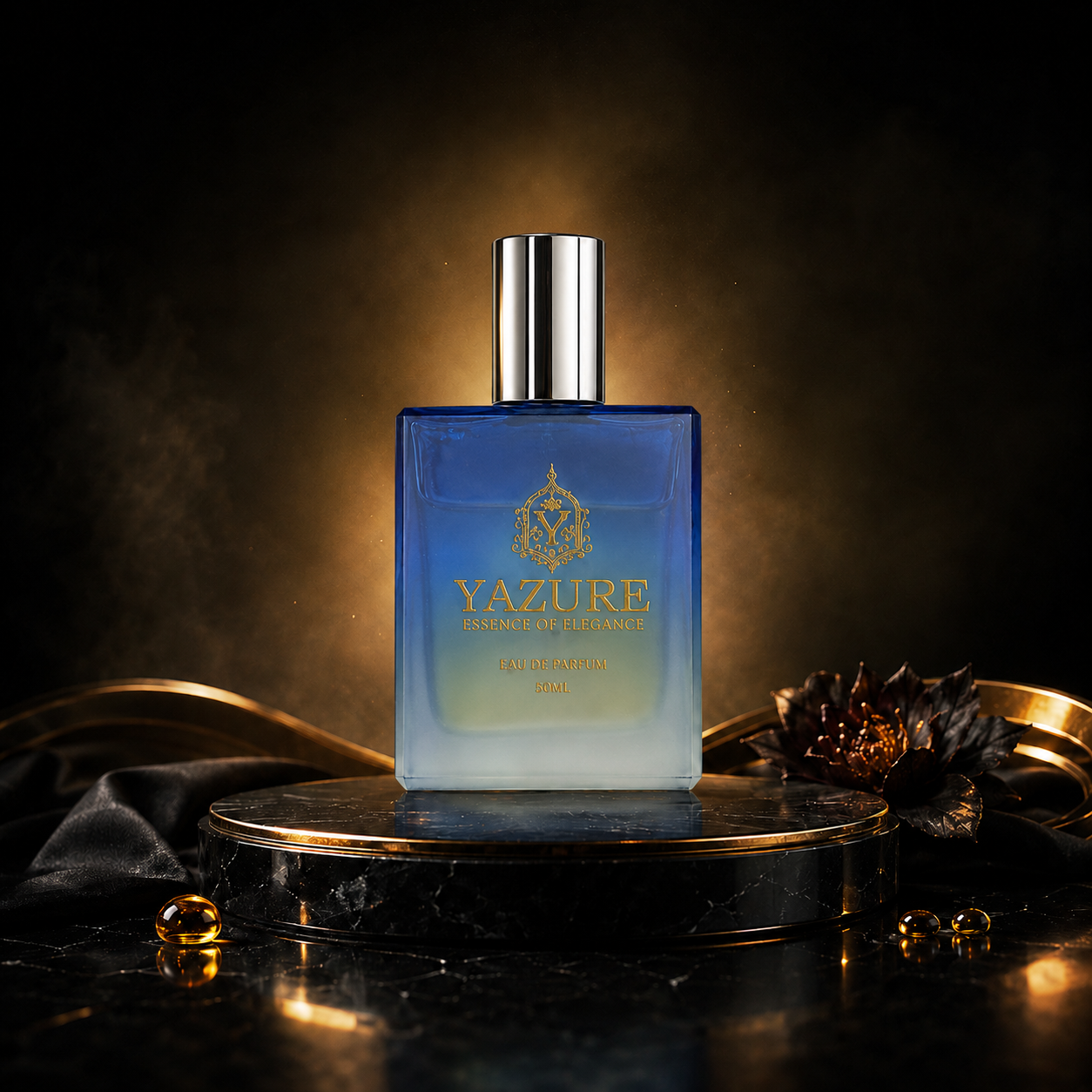 Yazure Essence of Elegance Eau de Parfum – Luxury Unisex Fragrance, 50ml