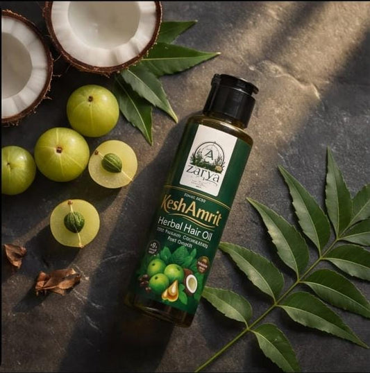 KeshAmrit Herbal Hair Oil 100ml by Zarya | Ayurvedic Hair Oil